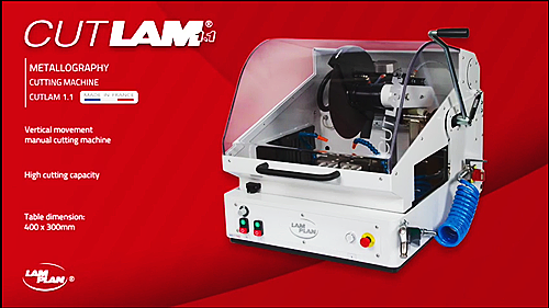 金相切割機CUTLAM 1.1法國朗普朗LAM PLAN